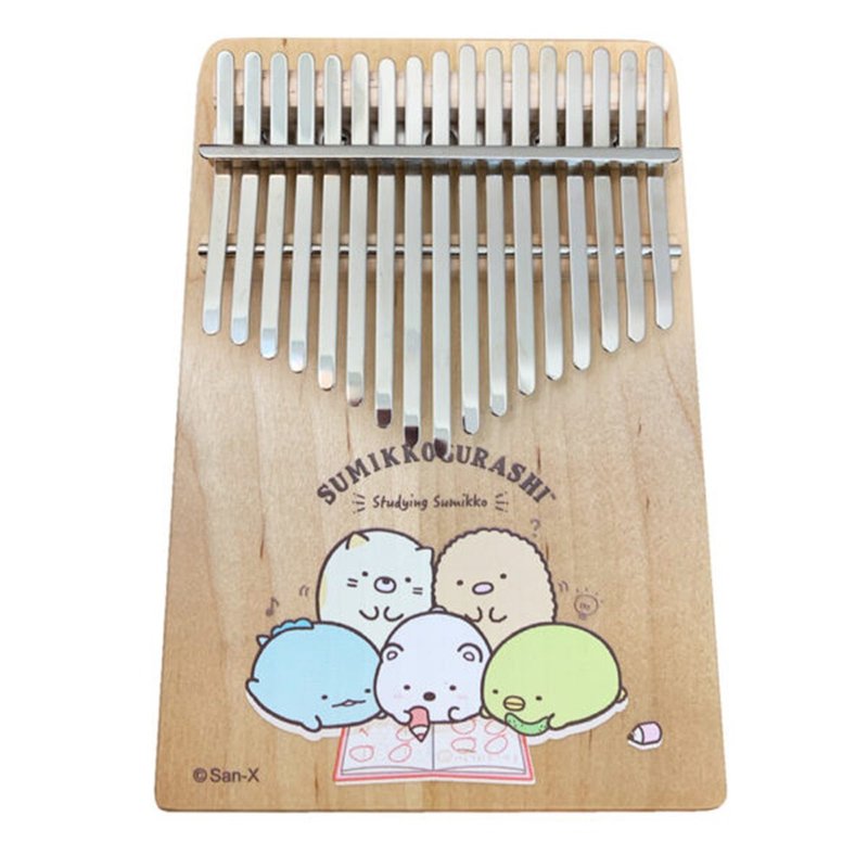 角落小夥伴卡林巴琴 快樂學習款 送調音器+台製束口袋 - 吉他/樂器 - 木頭 卡其色