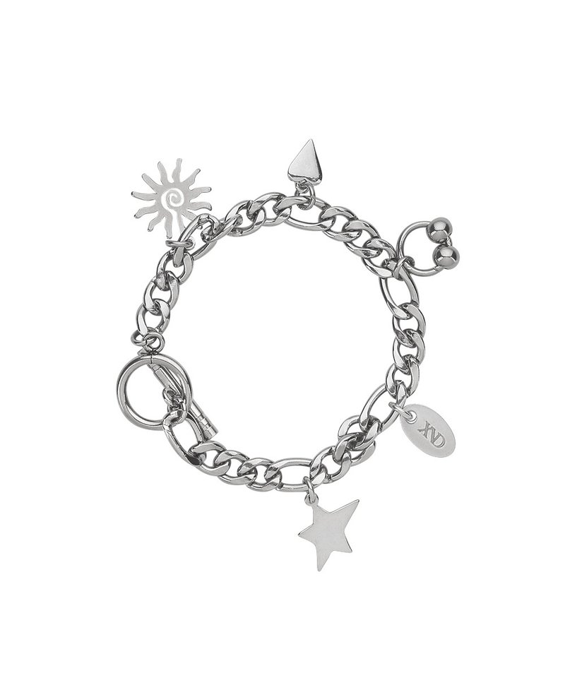 DOPE BRACELET - 手鍊/手環 - 不鏽鋼 銀色
