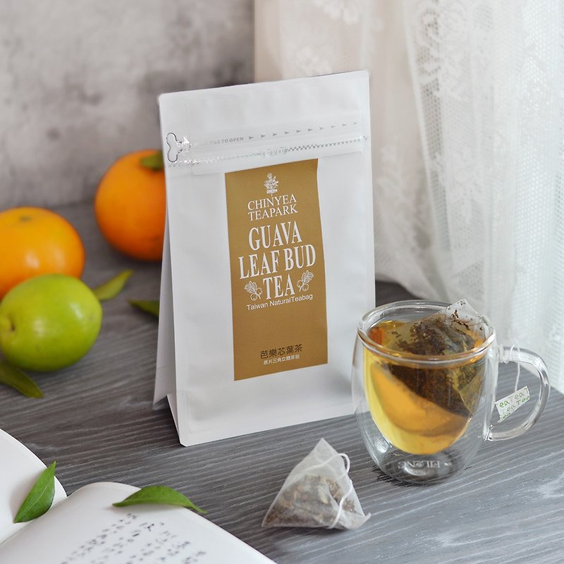 【特惠組合】芭樂芯葉茶包 3大包加贈1小包 - 無咖啡因健康功效草 - 茶葉/漢方茶/水果茶 - 塑膠 白色
