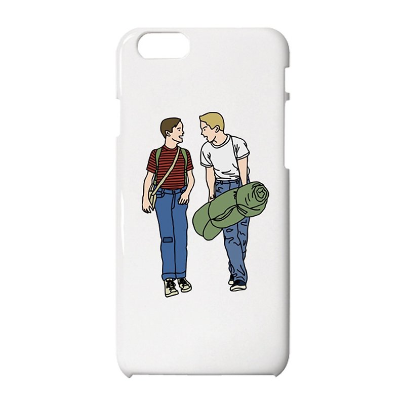 Gordie & Chris iPhone case - เคส/ซองมือถือ - พลาสติก ขาว