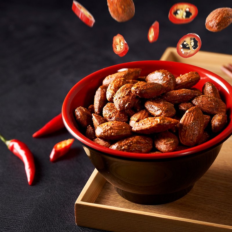 Nutty Nuts 紅燒牛肉麵風味杏仁 120g/罐 6入/盒 - 堅果 - 其他材質 