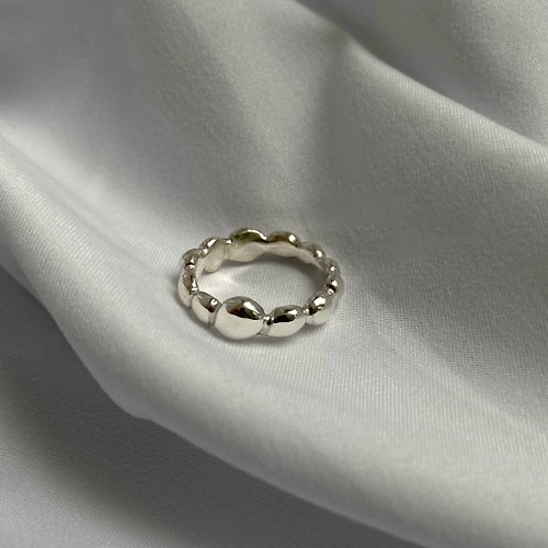 lisoo-jewelry 戒指 925純銀 ball ring01