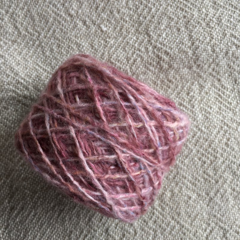 クレヨンブレンド糸 - 薄い桜 - 編み物/刺繍/羊毛フェルト/裁縫 - ポリエステル 