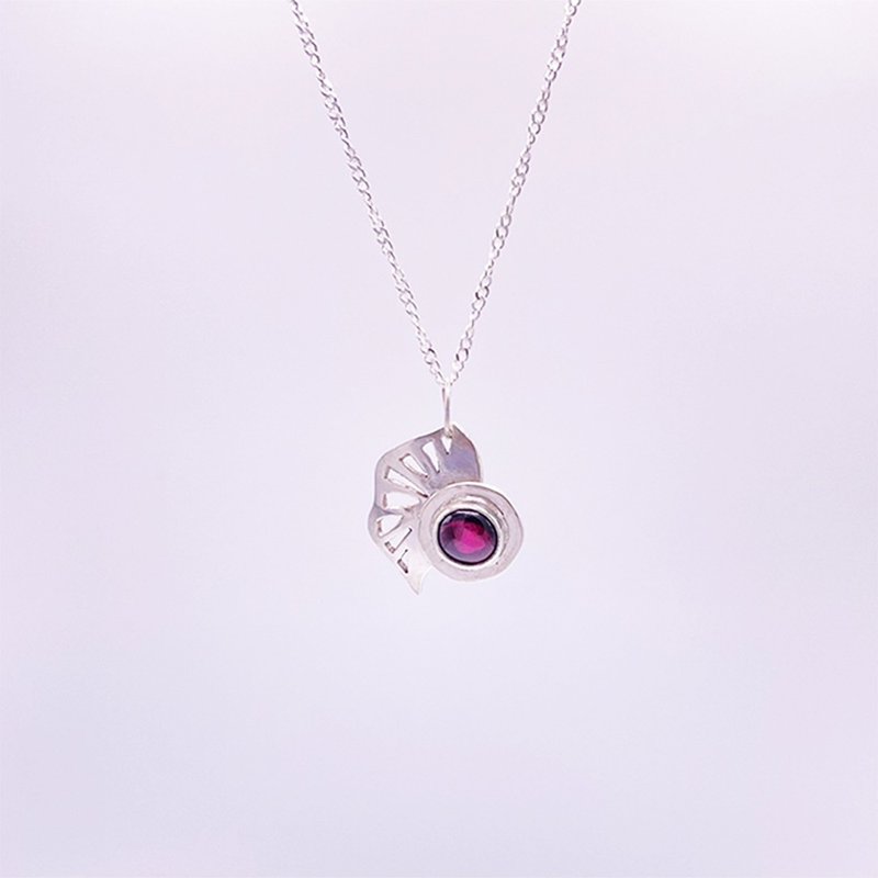 Gaze. Necklace - สร้อยคอ - เงิน สีเงิน