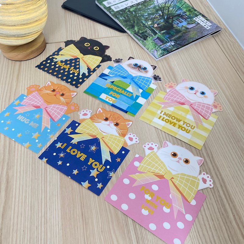 【Hajima Studio】Exotic Short Hair - Cards & Postcards - Paper Multicolor