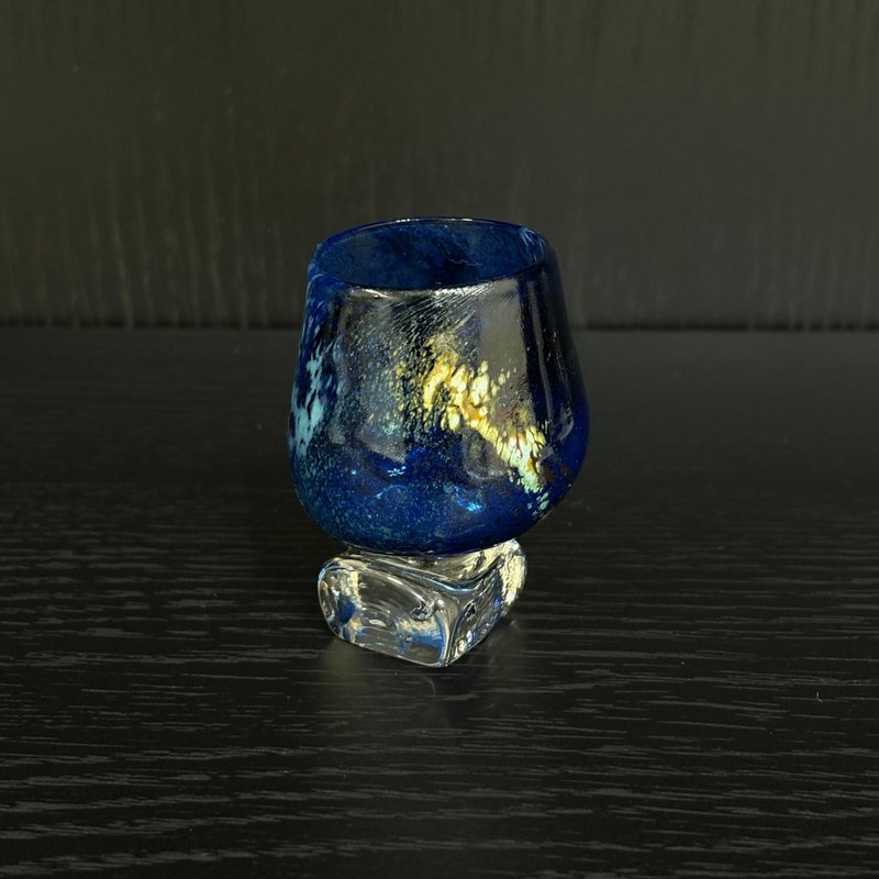 夜藍微金玻璃杯 - 玻璃杯 - 玻璃 