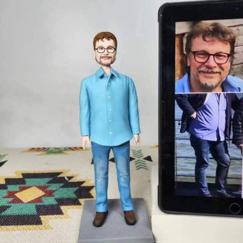 uDesign優湛 【客製化3D人像公仔】訂製手工似顏肖像娃娃男生朋友老公生日禮物