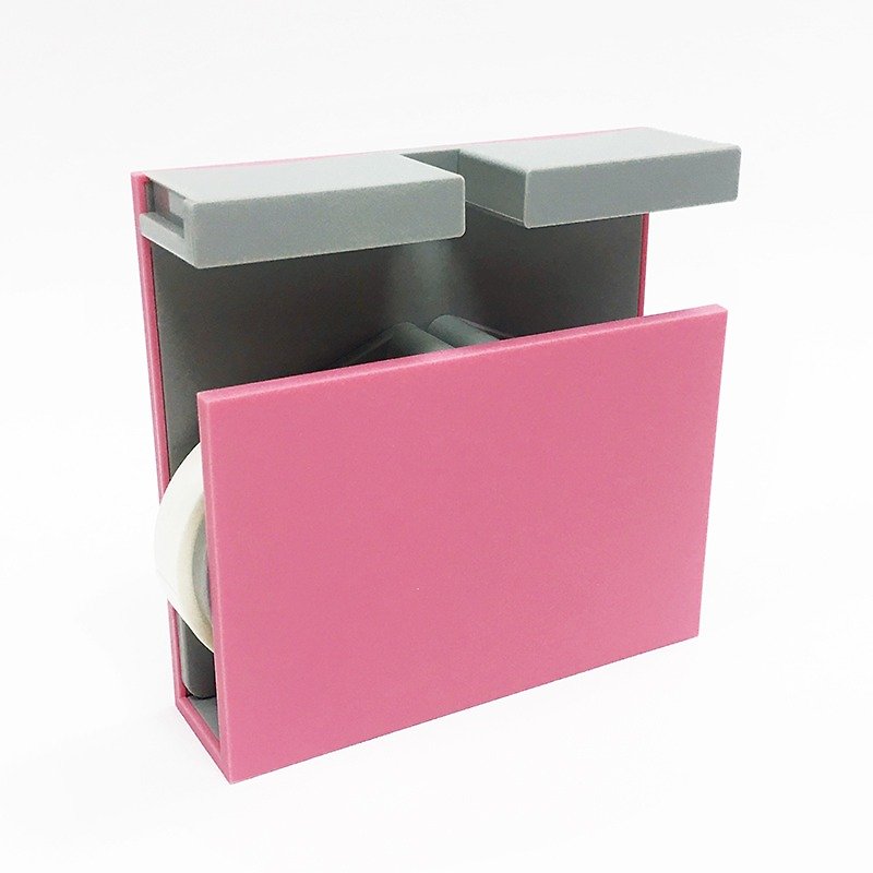 KAMOI mt Tape Cutter Twins【Pink x Gray (MTTC0027)】 - มาสกิ้งเทป - กระดาษ สึชมพู