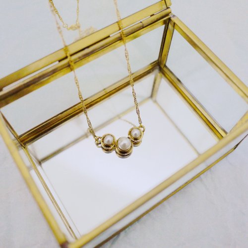 PHOEBE JEWELRY 經典歐式復古珍珠 項鍊