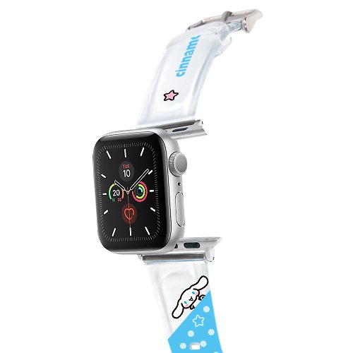 i-Smart SANRIO-Apple Watch PVC錶帶-波點系列-CINNAMOROLL 玉桂狗