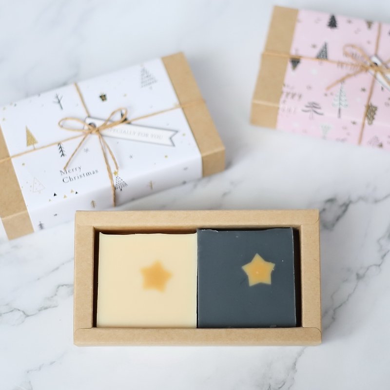 [Handmade soap gift box] The stars are in your heart // Handmade cold soap - สบู่ - วัสดุอีโค หลากหลายสี