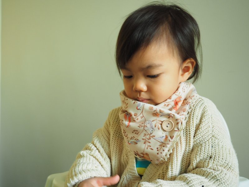 彌月禮盒 手作韓國布料 原野動物圖案 嬰兒小孩保暖圍巾 - 其他 - 棉．麻 多色