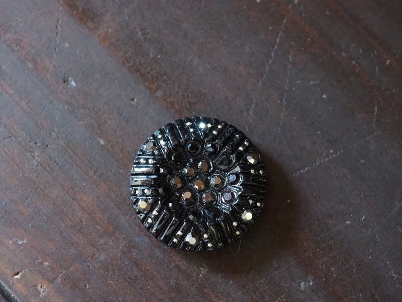 裏穴 25mm ボタン1個 - 其他 - 其他材質 黑色