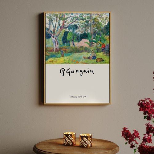 ポール・ゴーギャン_大きな木 - ポール・ゴーギャンシリーズ絵画