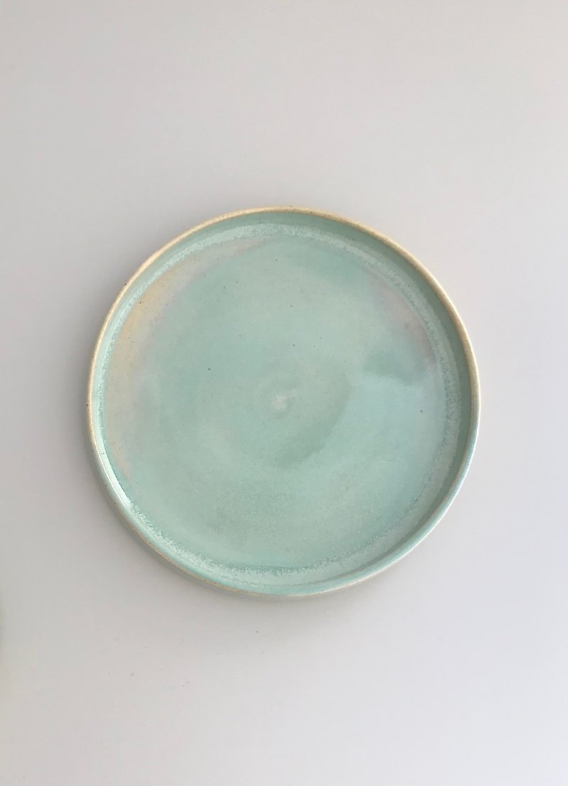 Jade Green Handmade Small Ceramic Plate - Small Plates & Saucers - Pottery Green