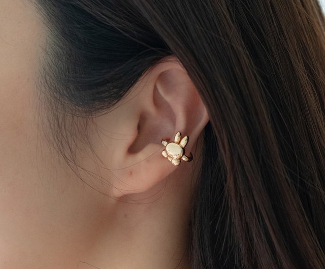 Pinkoi x miffy】ミッフィー スターリングシルバー 耳かけ用 骨