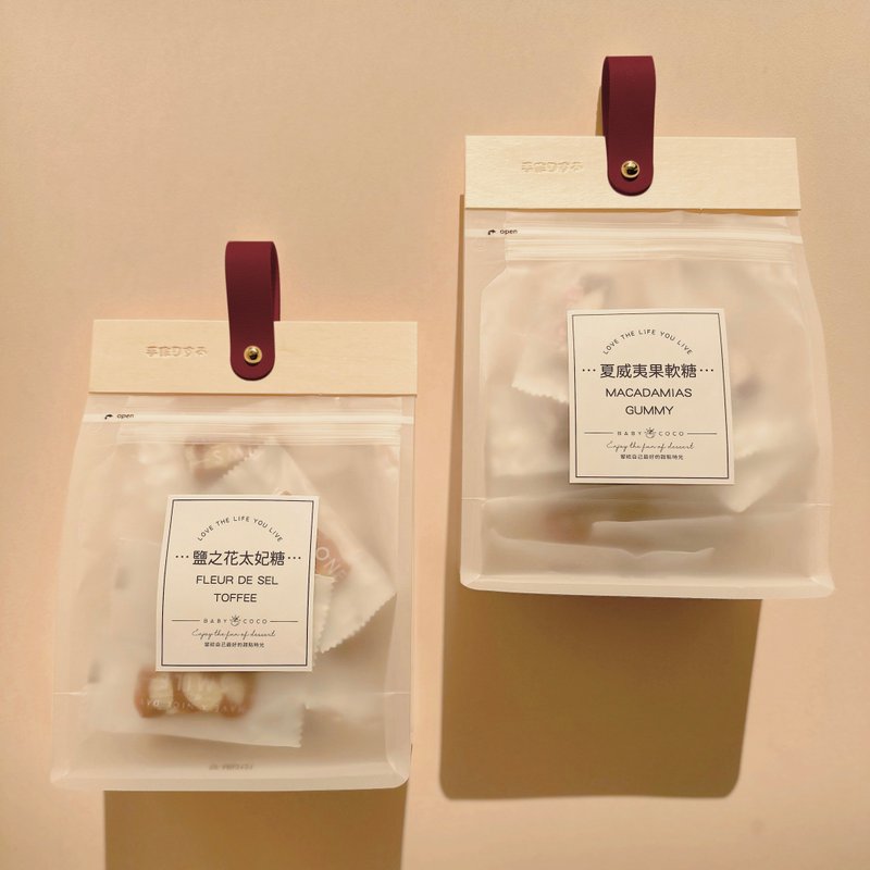 鹽之花太妃糖 Fleur de Sel Toffee - 零食/點心 - 新鮮食材 咖啡色