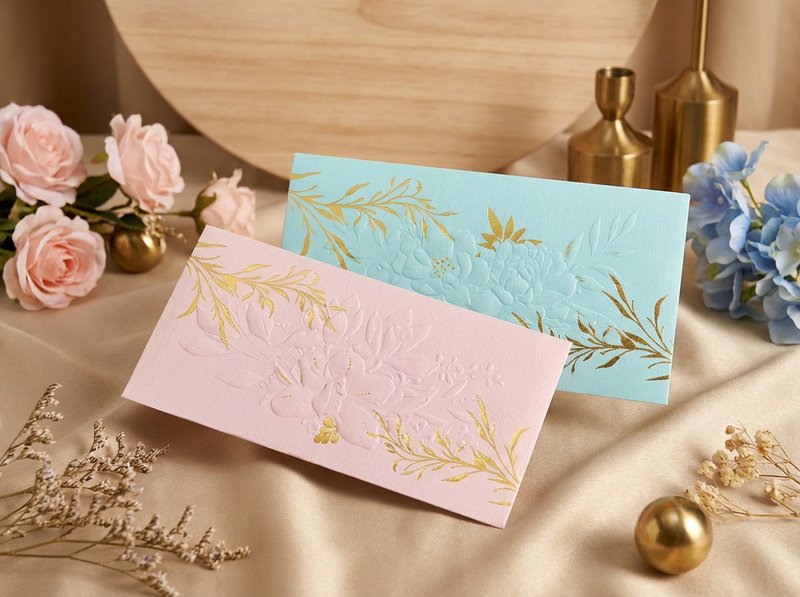 Blooming Joy | Wedding Lai See Envelopes | Gift Money Envelopes | Creative Lai See Envelopes | Lai See Gallery - Chinese New Year - Paper Multicolor