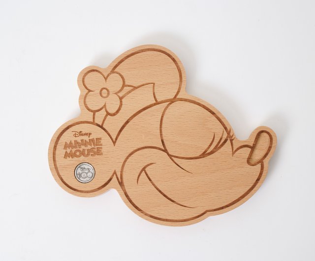 Mickey & Minnie Wood Coaster