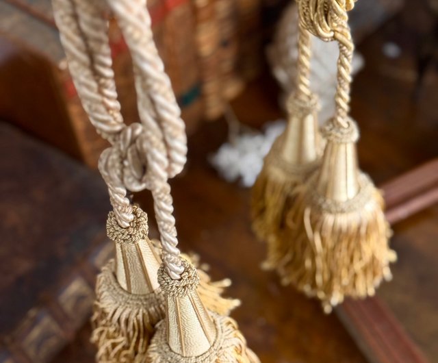 フランス製　シルクカーテンタッセル フランス製 シルクカーテンタッセル