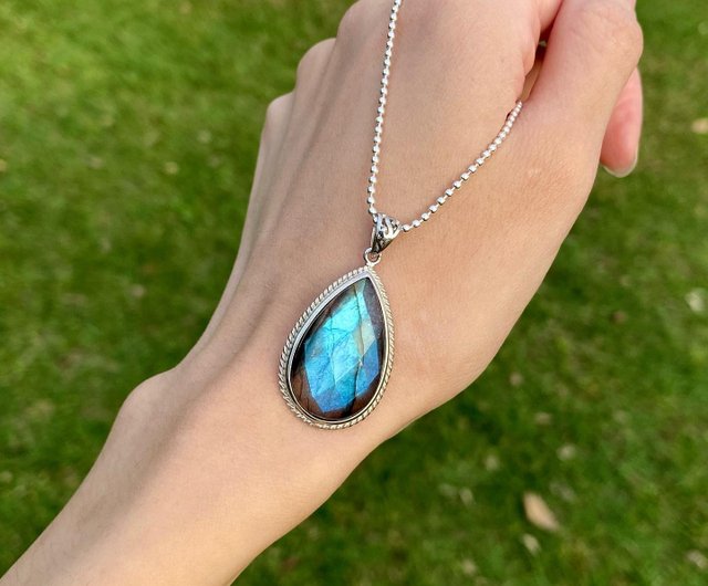 melt stick necklace silver / メルトスティックネックレス