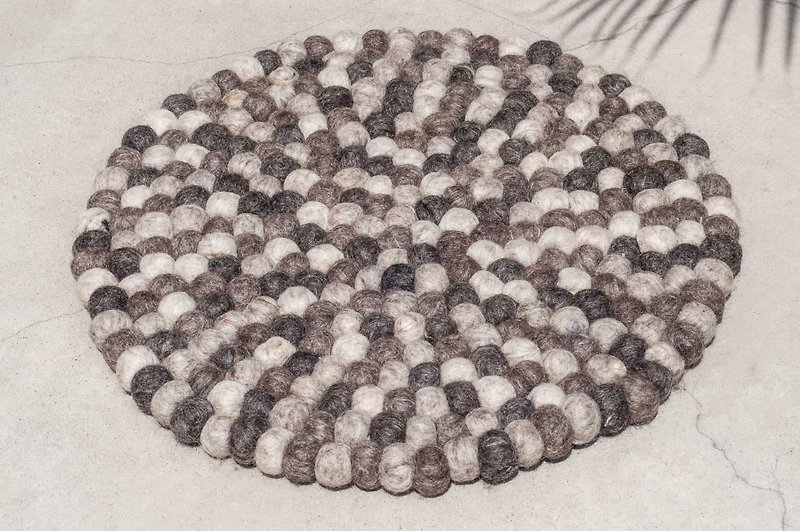 誕生日ギフトウールフェルトウールフェルトカーペットウールフェルトボールマットウールフェルト室内装飾マット - マーブル - 絨毯・カーペット - ウール 多色