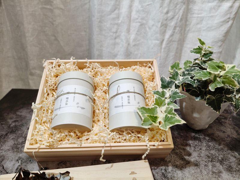 雙生水仙  水仙一葉兩境的故事 - 茶葉/茶包/水果茶 - 紙 白色