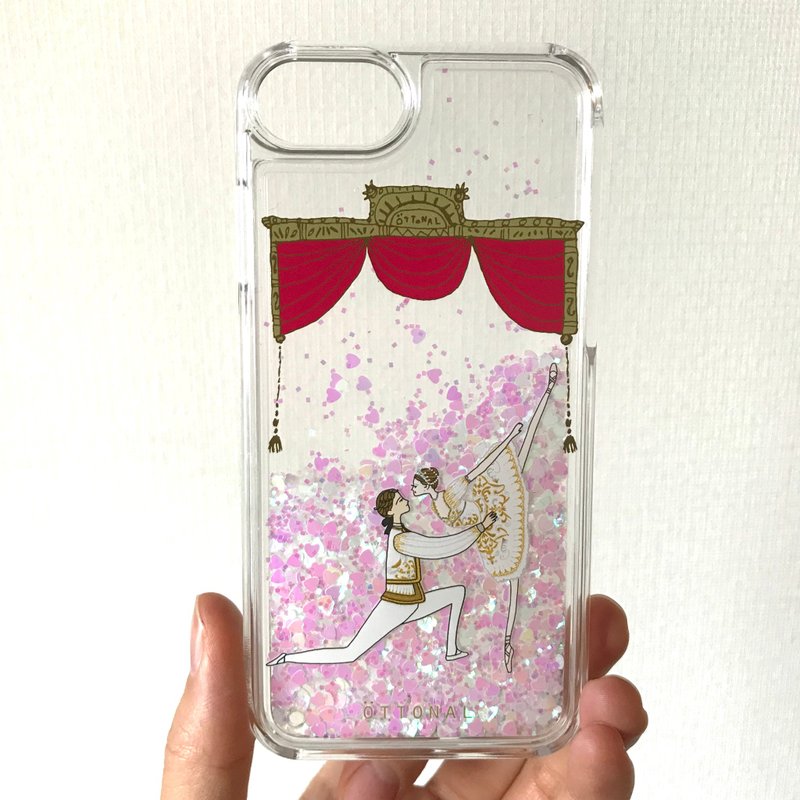 iPhone　オーロラパドドゥ　グリッターケース - スマホケース・カバー - プラスチック ピンク