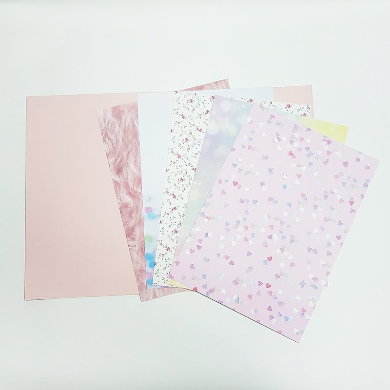 Marks Decora Photo Styling Sheet【Sweet A (DCP-PSS01-A)】 - Other - Paper Multicolor