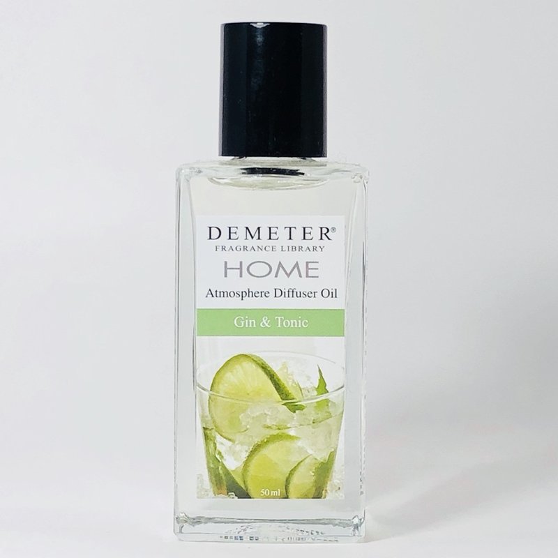 【Demeter氣味圖書館】 琴湯尼 Gin & Tonic 空間擴香精油 50ml - 香氛/精油/擴香 - 其他材質 綠色