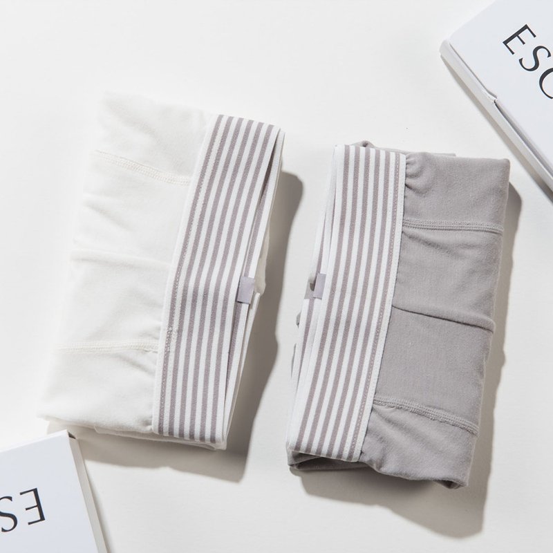 【Anti-Allergy Odor-Eliminating 3-Pack】Men's Boxer Briefs - Sensitive Skin Series - ชุดชั้นในผู้ชาย - วัสดุอีโค สีเทา