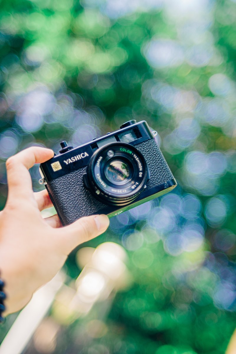 【新手旁軸】【已實拍】 Yashica Electro 35 CC 大光圈 底片相機 - 相機/拍立得/底片相機 - 其他金屬 黑色