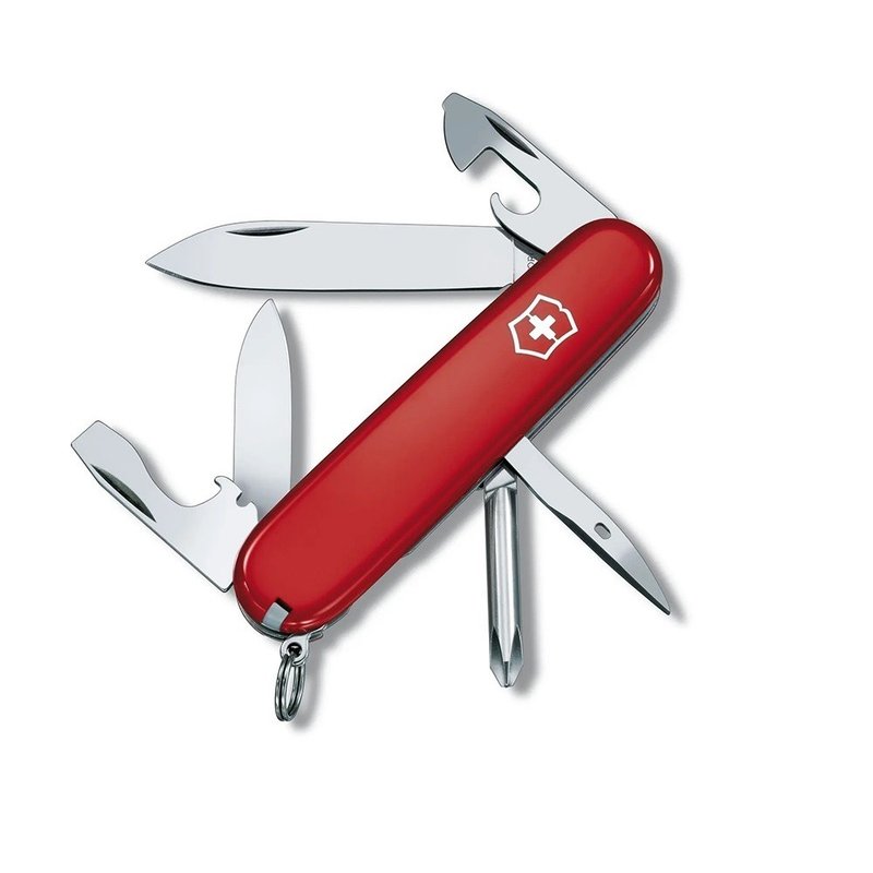 VICTORINOX 瑞士維氏 Tinker12用瑞士刀/紅 1.4603 - 露營用品 - 不鏽鋼 紅色