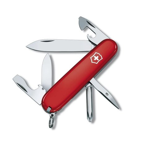 城市視角 VICTORINOX 瑞士維氏 Tinker12用瑞士刀/紅 1.4603