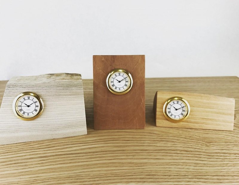 KOPPA ~ Selectable wooden clock ~ - Clocks - Wood Khaki