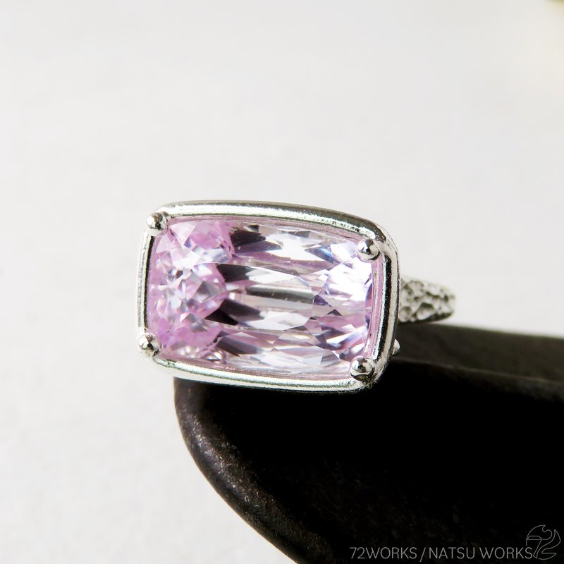 クンツァイト リング / Kunzite Ring - リング・指輪 - 宝石 ピンク