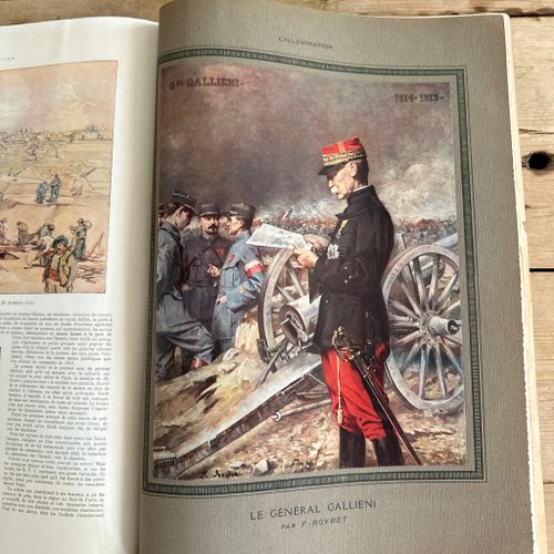 30466 フランス週刊図録 LILLUSTRATION 1915 クリスマス特集号