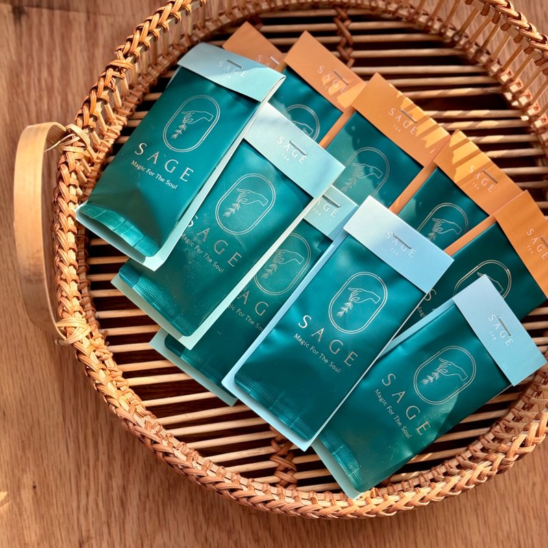 【10個裝】Tea By Sage  精選單個裝茶包 婚禮回禮 散水 升職禮 - 茶葉/茶包/水果茶 - 新鮮食材 粉紅色