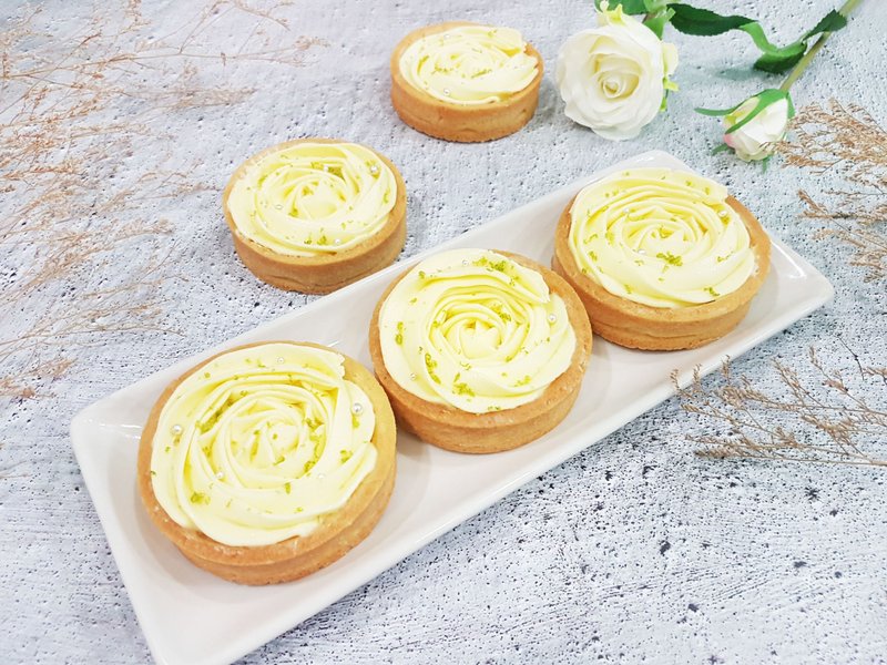 【季節限定】玫瑰花檸檬塔烘焙體驗課 - 烘焙/烹飪/料理 - 新鮮食材 