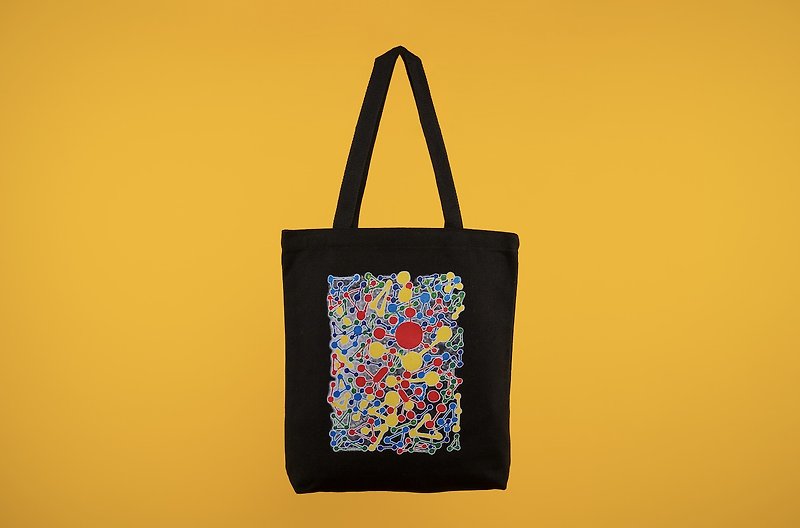 Original Design Tote Bag | The Color Myth | Black - Handbags & Totes - Other Materials 