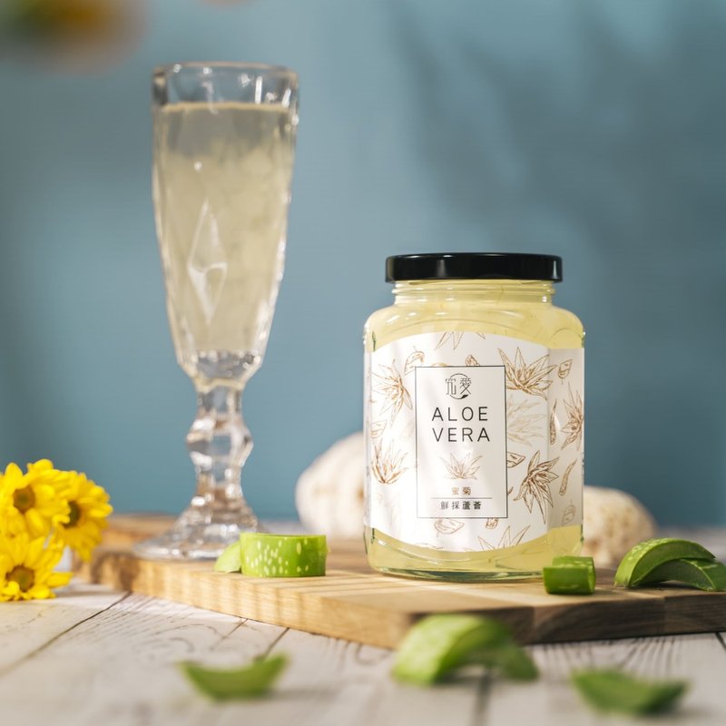 蜜菊鮮採蘆薈3-6入組(380ml/罐)|淡雅清甜 清熱生津 飽滿果肉 - 養生/保健食品/飲品 - 新鮮食材 橘色