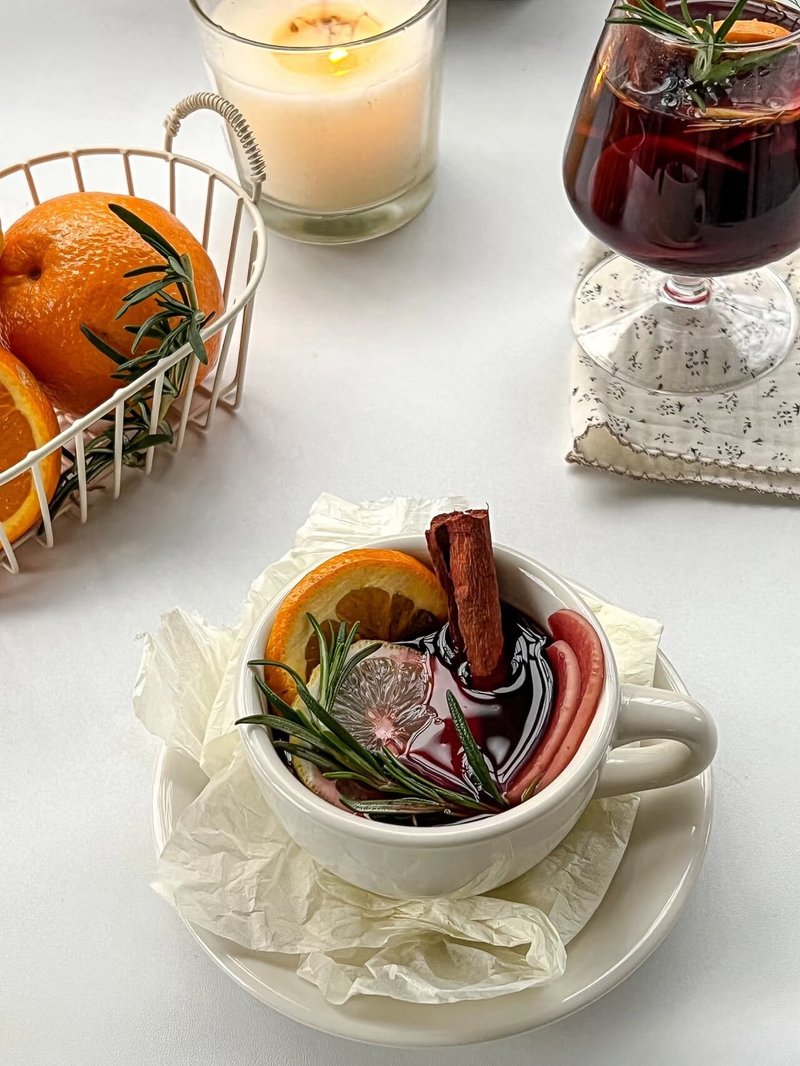 [Christmas Gift] Sonbérnor - Pot-boiled mulled wine spice bag ruby ​​strawberries - ชา - อาหารสด 