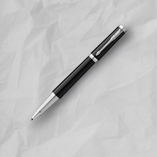 文聚 PARKER 派克 精英系列 麗雅黑白夾 鋼珠筆 免費刻字 (原廠正貨)