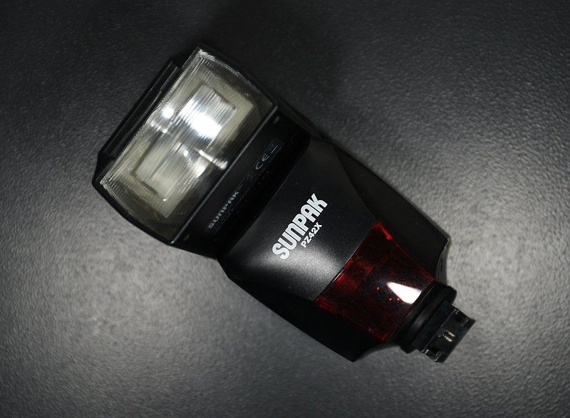 [Classic Antique] Sunpak PZ42X for Minolta special Minolta retro flash - Cameras - Other Materials 