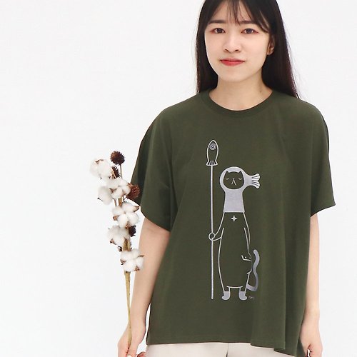 有空 Mr. O 喵小兵－T-Shirt【設計師款】/中性版