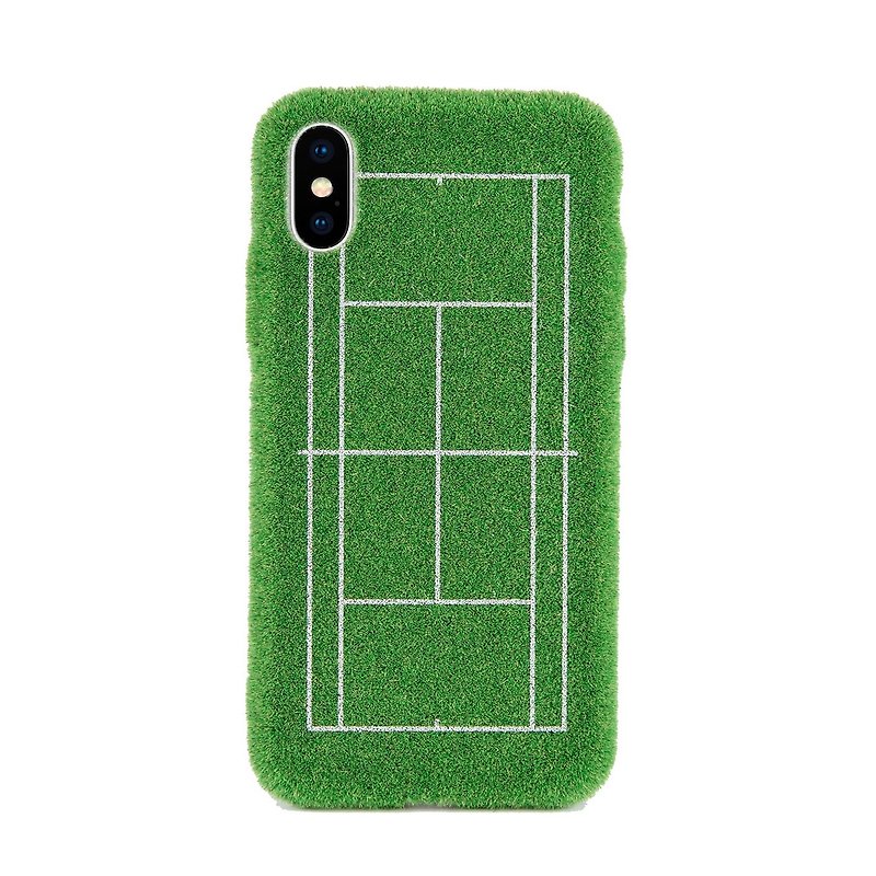 Shibaful Sports Grand Slam Tennis iPhone Case 網球場 手機殼 - 手機殼/手機套 - 其他材質 綠色