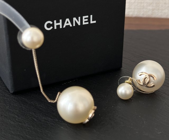CHANEL シャネル パール ロングピアス - ショップ 來自東京的中古寶藏
