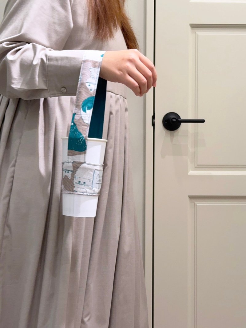 Beverage Carrier (Wide) - Beverage Holders & Bags - Cotton & Hemp 