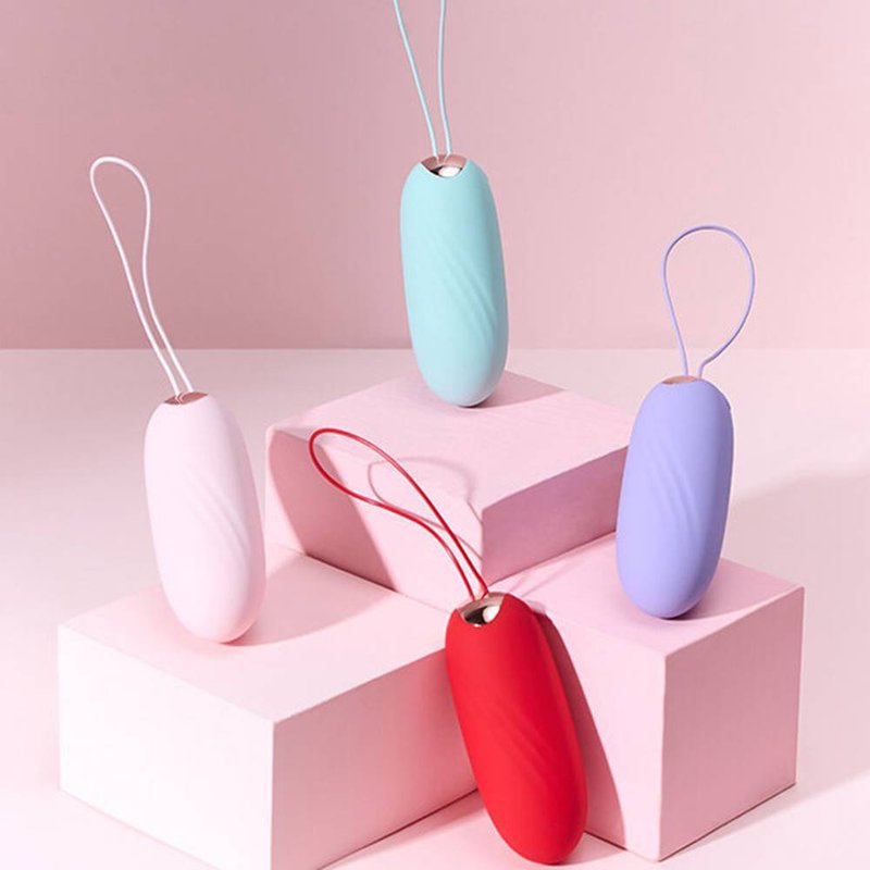 GALAKU Miya frequency conversion APP wireless remote control intelligent egg jumping sex toys masturbation device massager - Adult Products - Silicone Multicolor