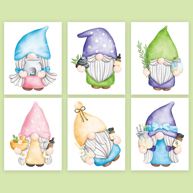 ground fairy - therapy 6 types mix (honne market) - 貼紙 - 紙 多色